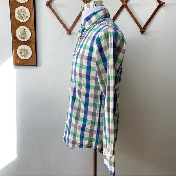 Jack Spade Colorful Checkered Button Down Shirt - Picture 11 of 16